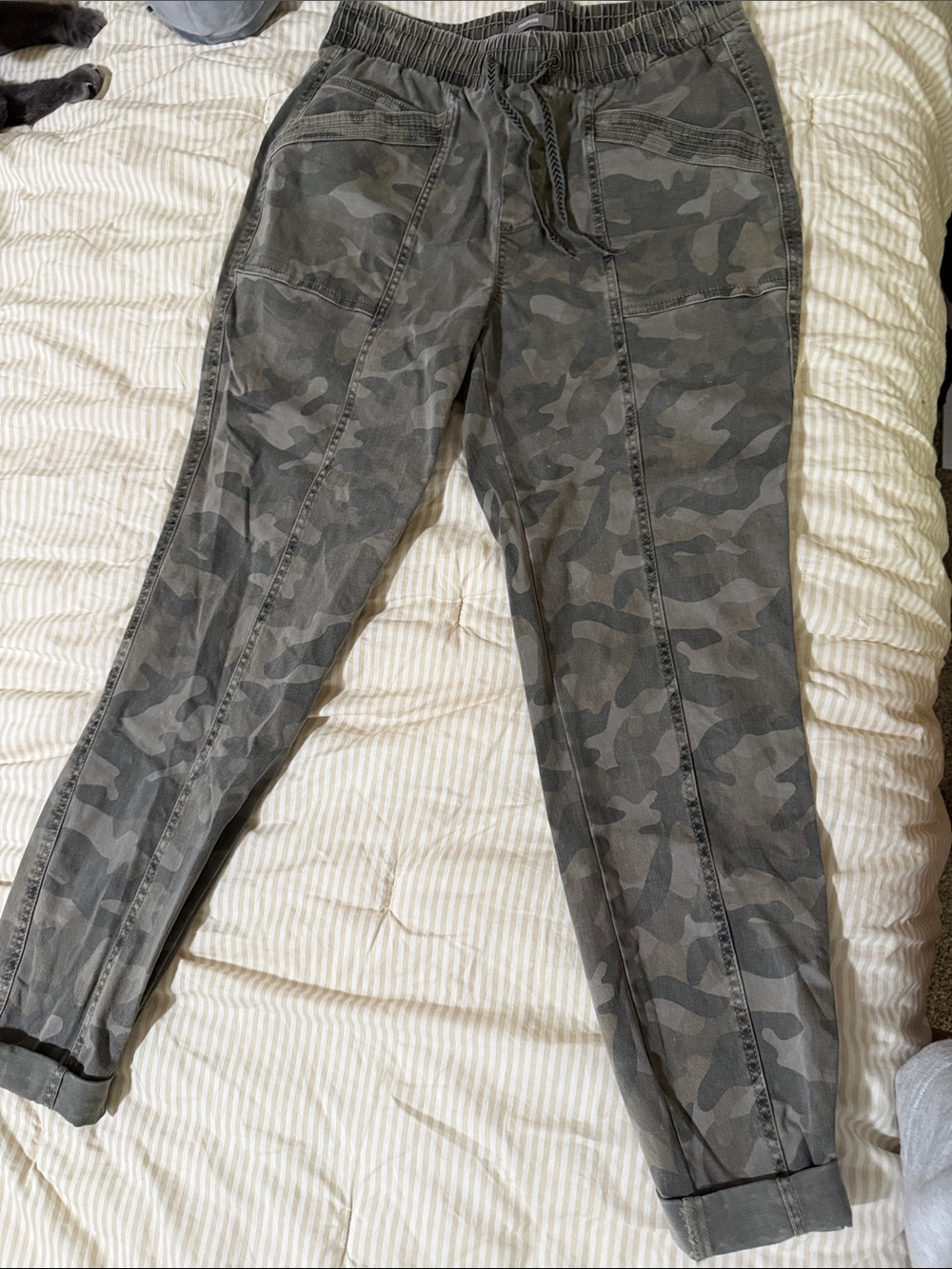 Maurices Olive Green Drawstring Joggers
